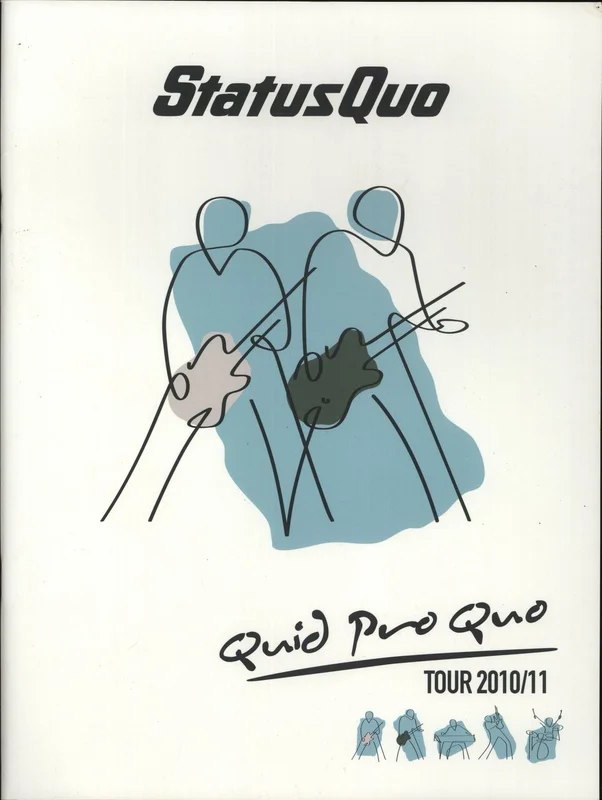 Status Quo Quid Pro Quo - 2010/11 Tour - Album Artwork Cover UK Tour programme