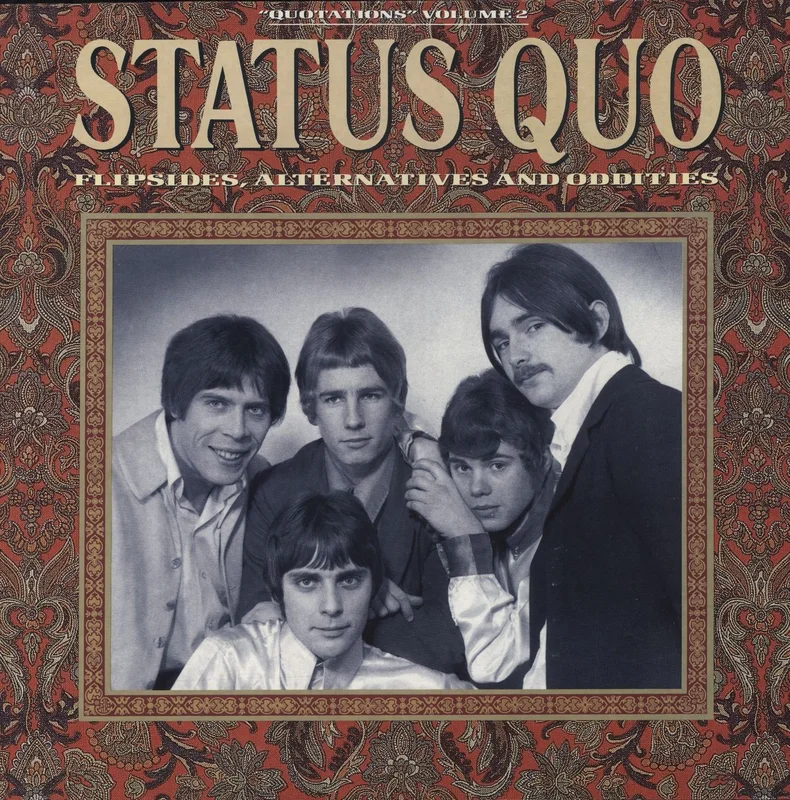 Status Quo "Quotations" Volume 2 [Flipsides, Alternatives And Oddities] UK Vinyl LP