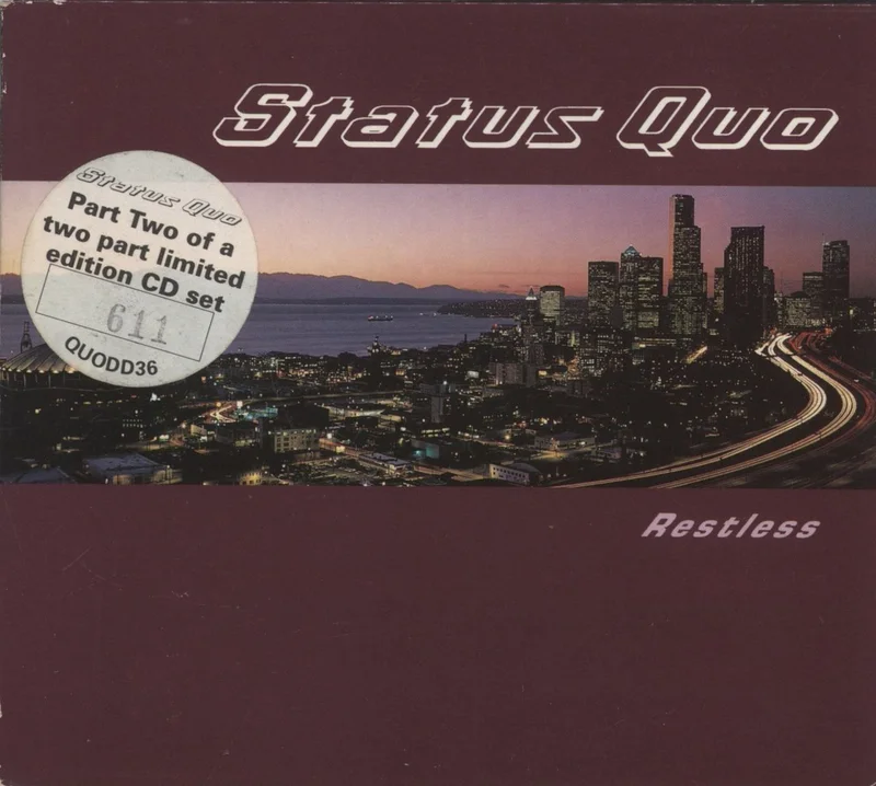 Status Quo Restless UK CD single