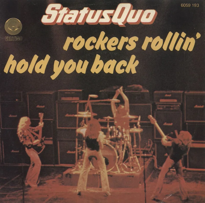 Status Quo Rockers Rollin' - EX Dutch 7" vinyl