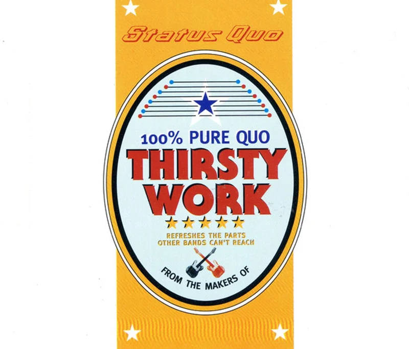 Status Quo Thirsty Work Sampler UK Promo CD single