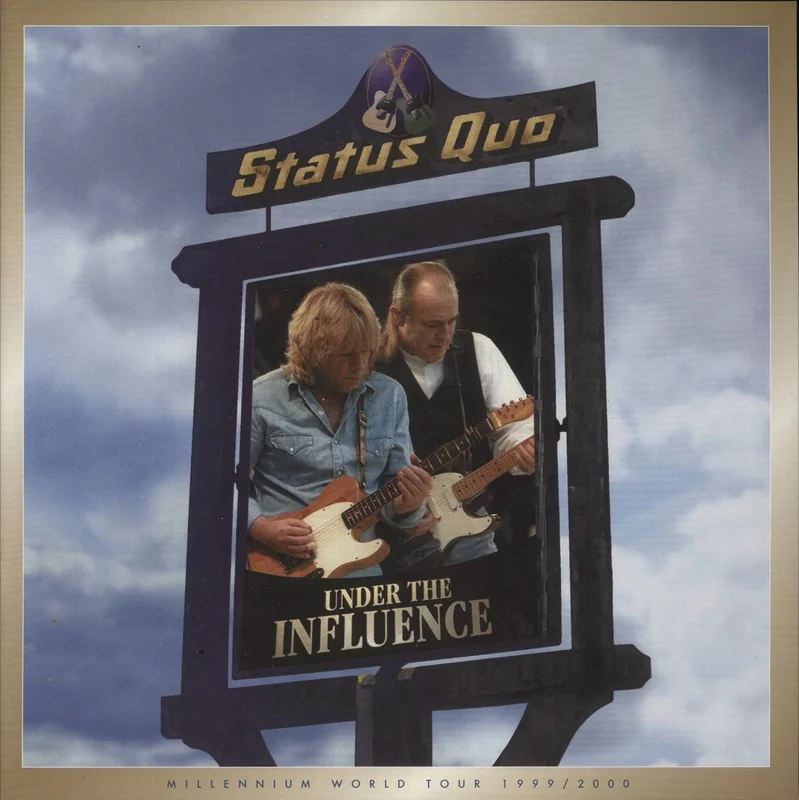 Status Quo Under The Influence - Millennium World Tour UK Tour programme