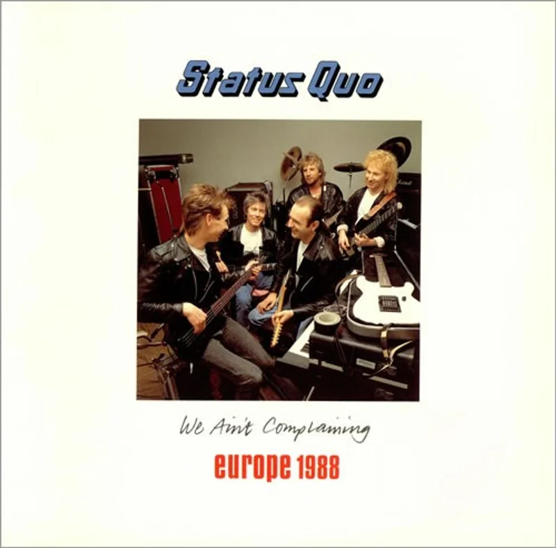 Status Quo We Ain't Complaining + Merch Insert UK Tour programme
