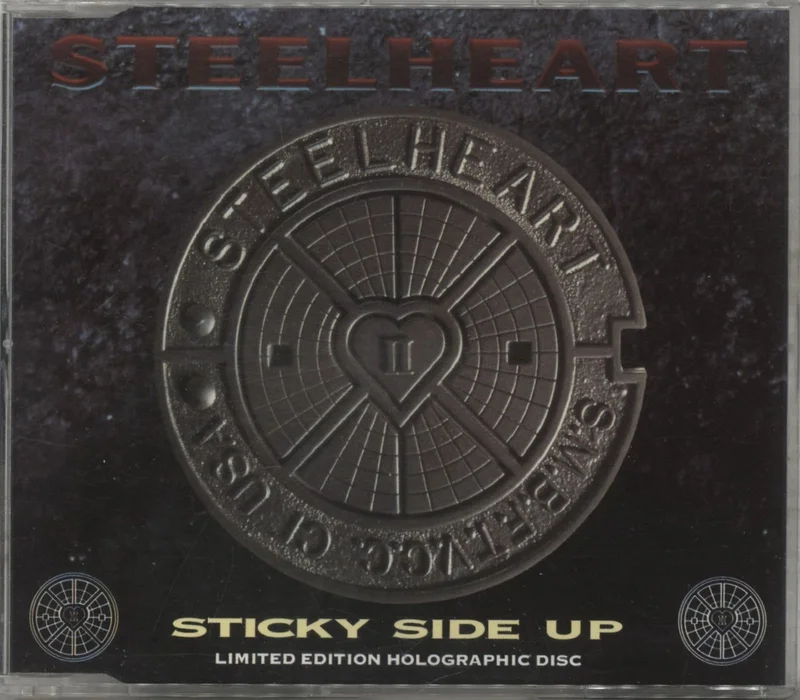 Steelheart Sticky Side Up UK CD single