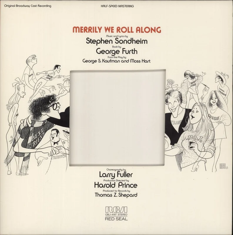 Stephen Sondheim Merrily We Roll Along US Vinyl LP