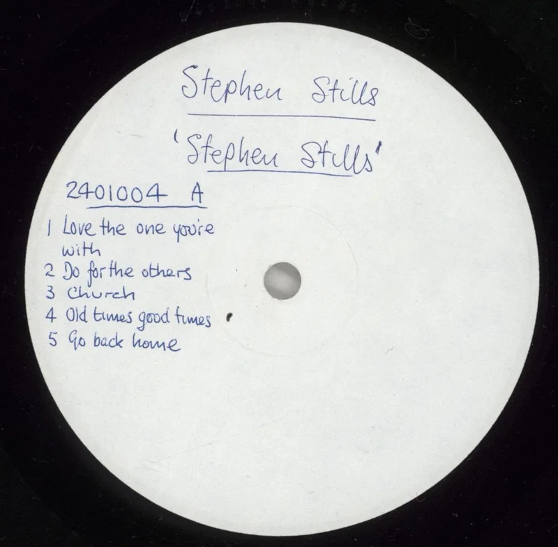 Stephen Stills Stephen Stills - Test Pressing UK Vinyl LP