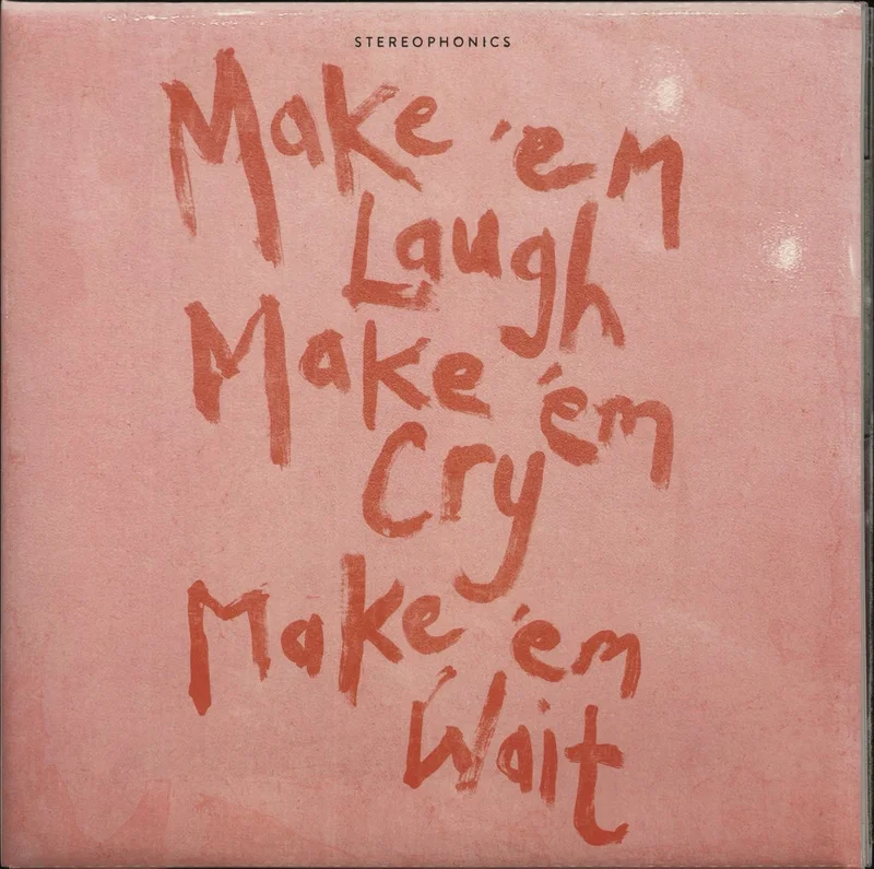 Stereophonics Make 'Em Laugh, Make 'Em Cry, Make 'Em Wait - Green Liquid Filled UK Vinyl LP