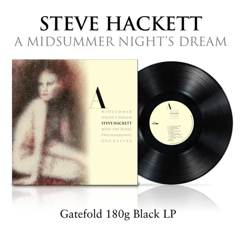 Steve Hackett A Midsummer Nights Dream - 180 Gram Vinyl - Sealed UK Vinyl LP