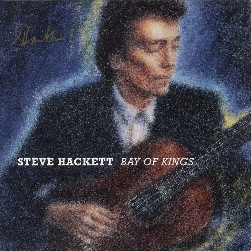 Steve Hackett Bay Of Kings - 180 Gram Blue Vinyl - Autographed UK Vinyl LP