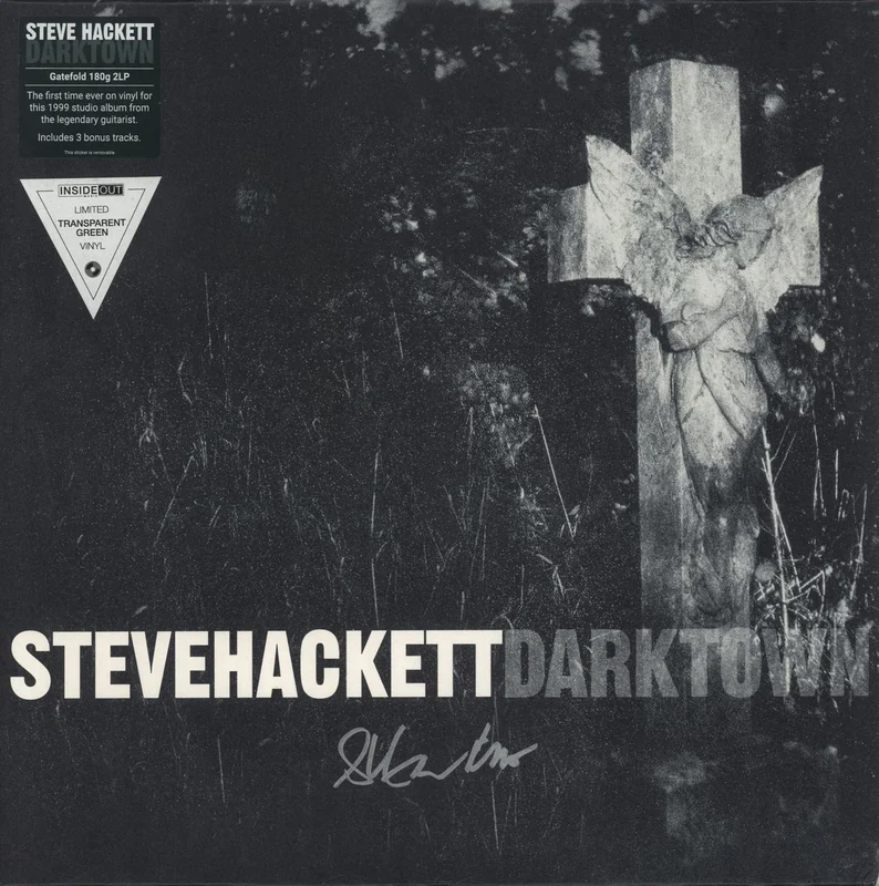 Steve Hackett Darktown - 180 Gram Green Vinyl - Autographed UK 2-LP vinyl set