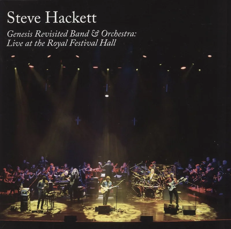 Steve Hackett Genesis Revisited: Band And Orchestra Live At The Royal Festival Hall UK 3-LP vinyl set