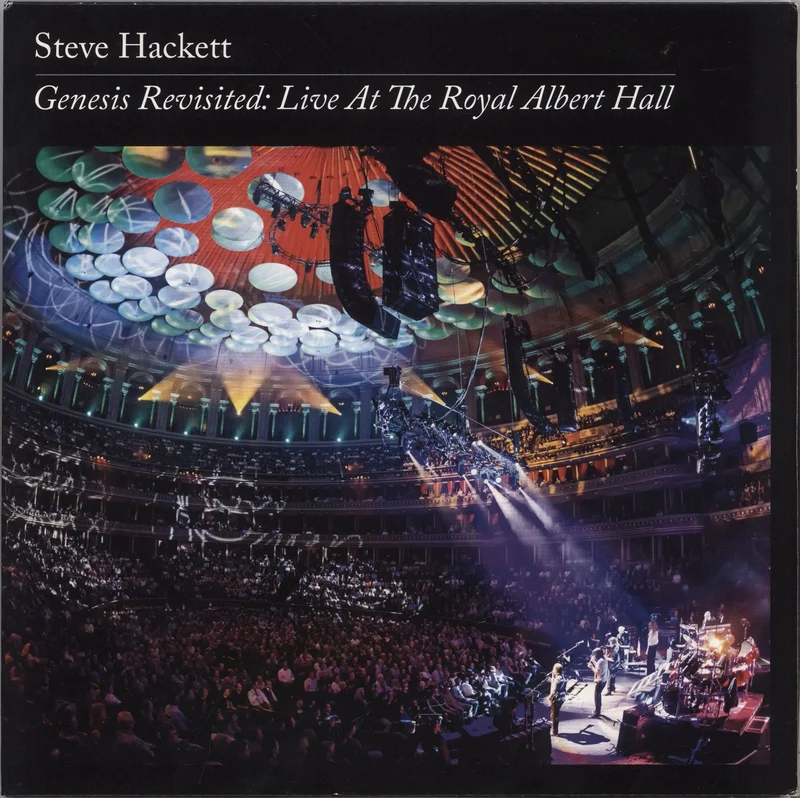 Steve Hackett Genesis Revisited: Live At The Royal Albert Hall UK 3-LP vinyl set