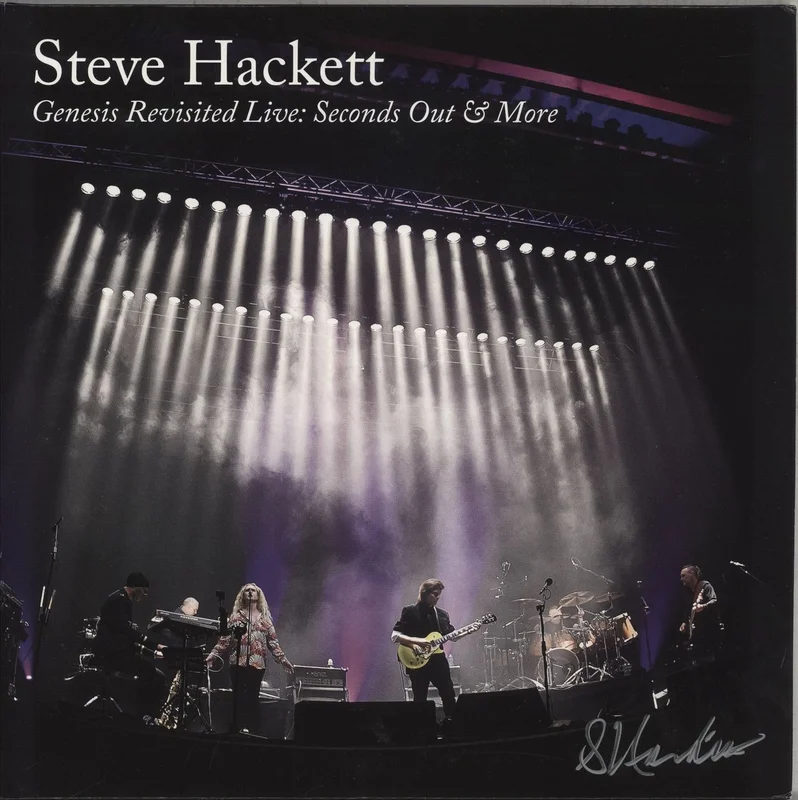 Steve Hackett Genesis Revisited Live: Seconds Out & More - 180 Gram Purple Vinyl + CD + Autographed UK 4-LP vinyl set