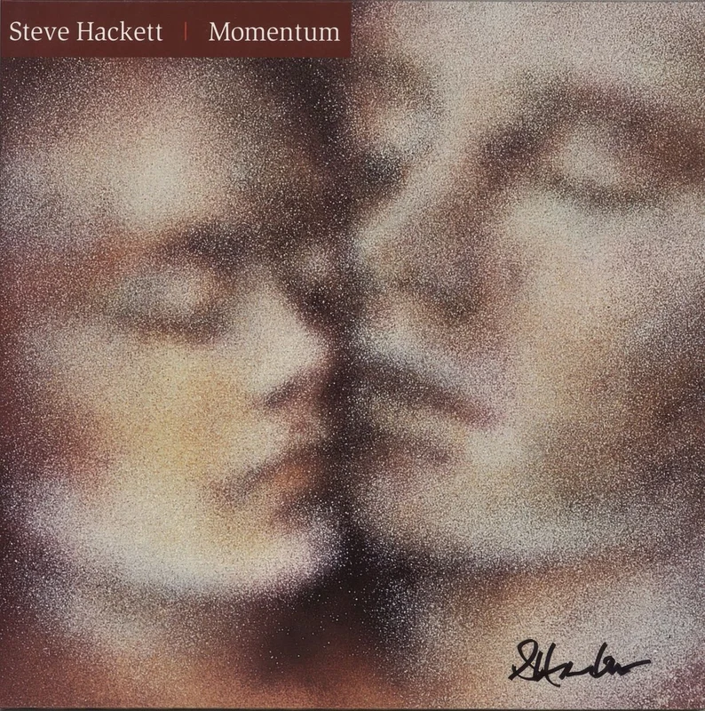 Steve Hackett Momentum - 180 Gram Orange Vinyl - Autographed UK Vinyl LP