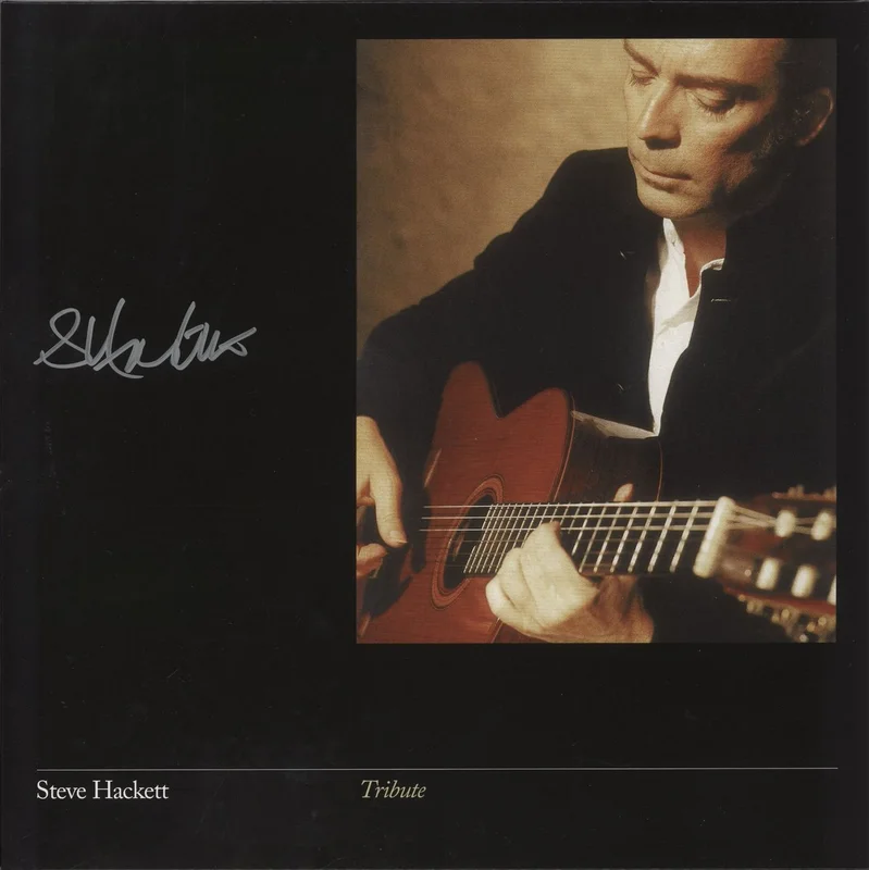 Steve Hackett Tribute - 180 Gram Yellow Vinyl - Autographed UK Vinyl LP