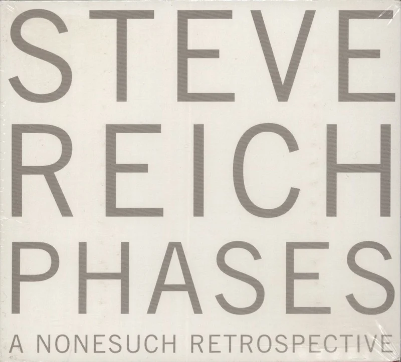Steve Reich Phases (A Nonesuch Retrospective) UK Cd album box set