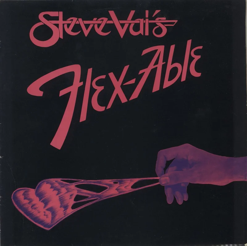 Steve Vai Flex-Able - EX UK Vinyl LP