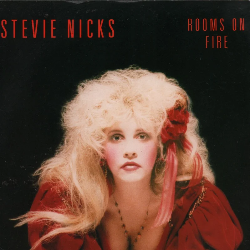 Stevie Nicks Rooms On Fire - Solid UK 7" vinyl