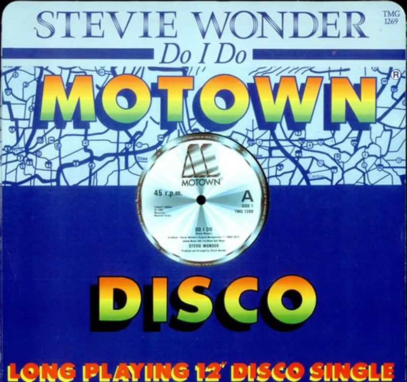 Stevie Wonder Do I Do UK 12" vinyl