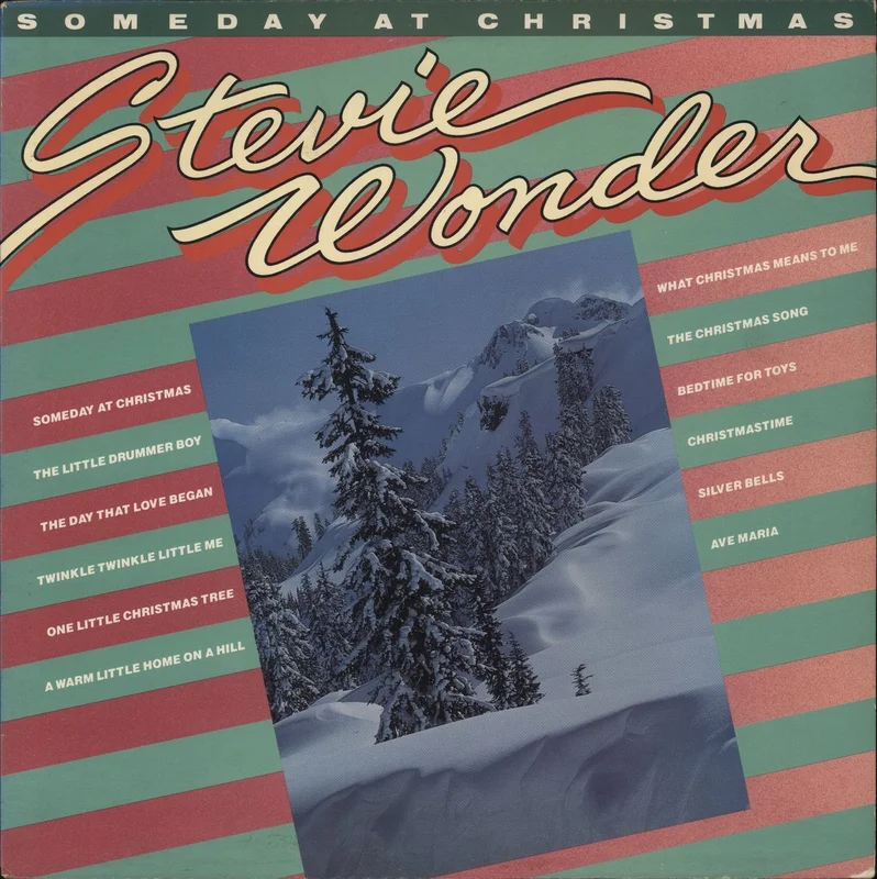 Stevie Wonder Someday At Christmas US Vinyl LP