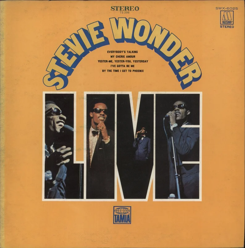 Stevie Wonder Stevie Wonder Live Japanese Promo Vinyl LP