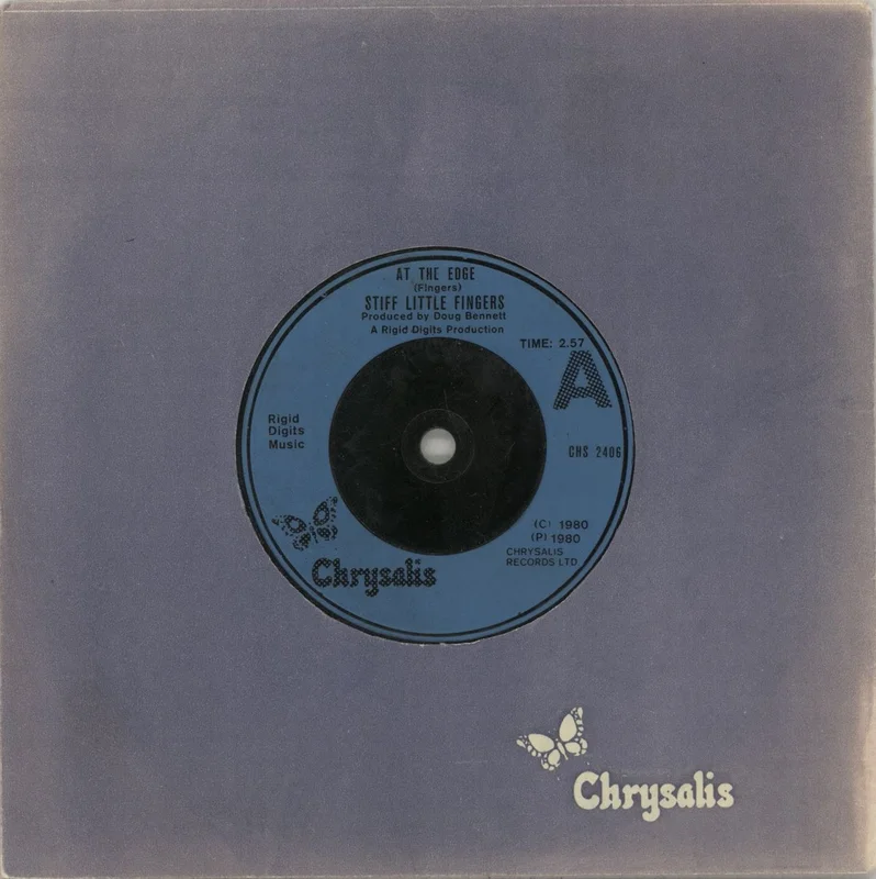 Stiff Little Fingers At The Edge UK 7" vinyl