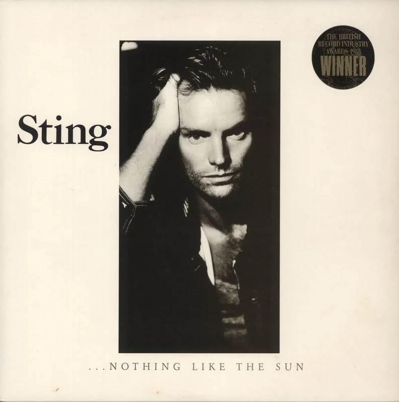 Sting Nothing Like The Sun - Complete - Brit Award Sticker UK 2-LP vinyl set