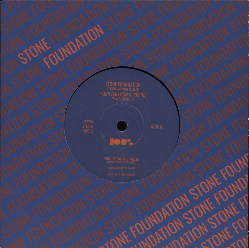 Stone Foundation Your Balloon Is Rising UK 7" vinyl