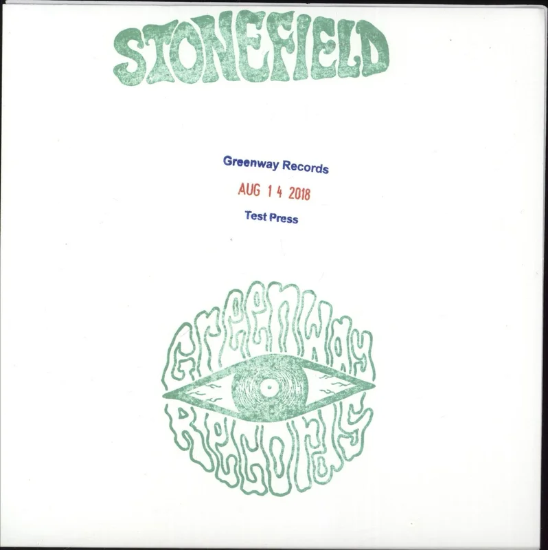 Stonefield Through the Storm - Hand-poured Vinyl - Test Pressing US 7" vinyl