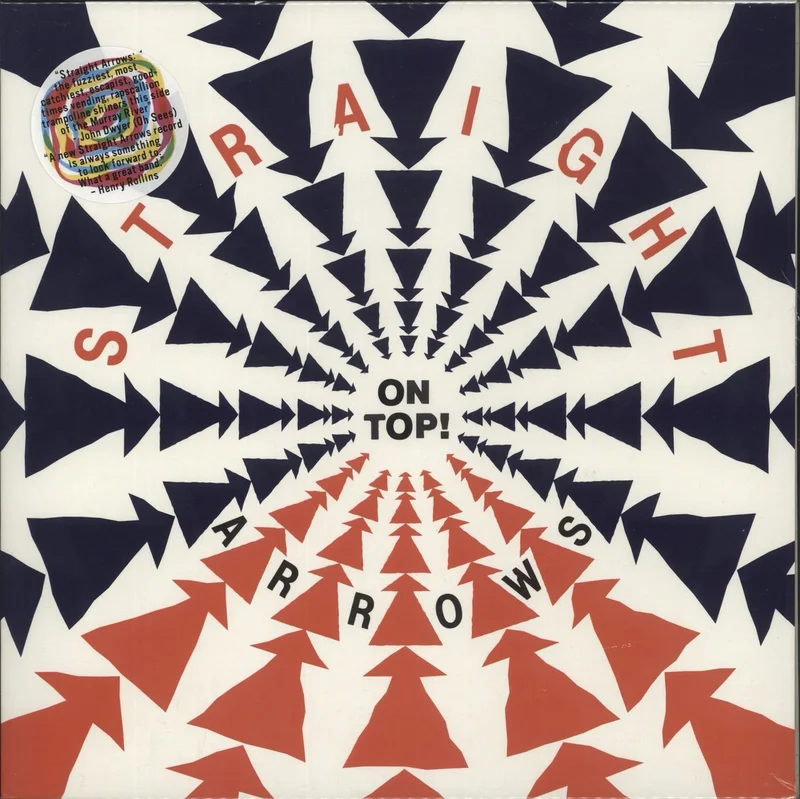 Straight Arrows On Top! - Red Vinyl + CD Australian Vinyl LP