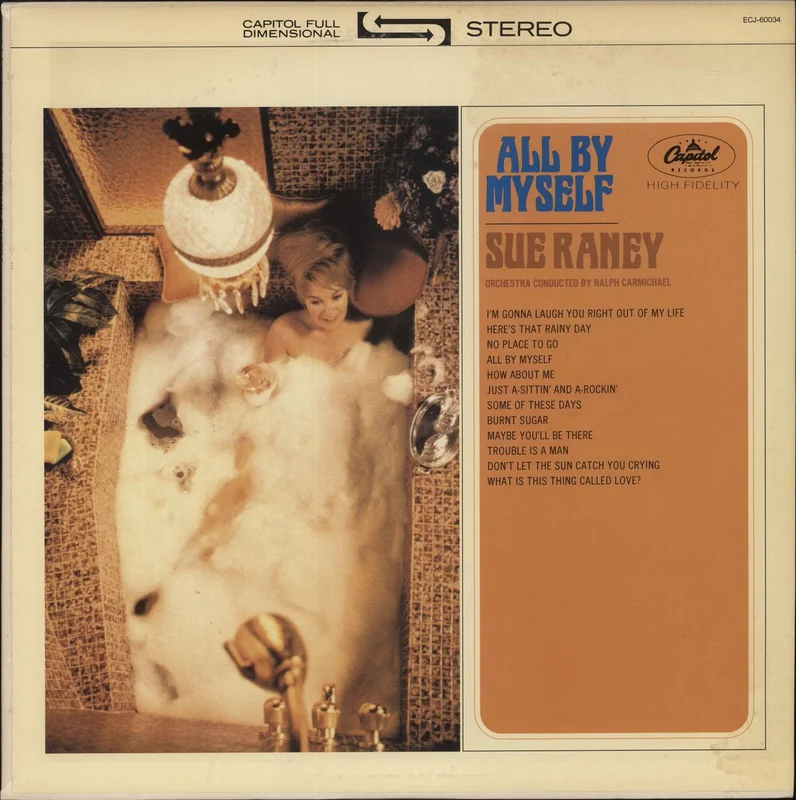 Sue Raney All By Myself Japanese Vinyl LP