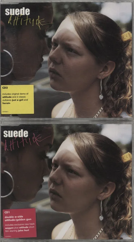 Suede Attitude UK 2-CD single set