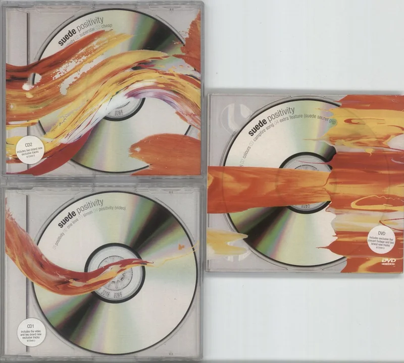 Suede Positivity UK 3-CD set