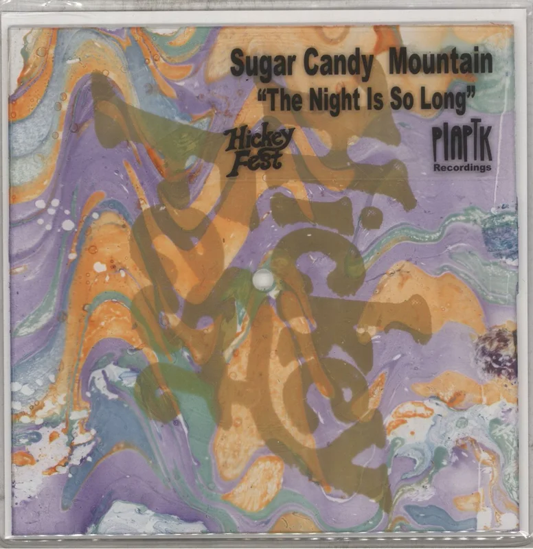 Sugar Candy Mountain The Night Is So Long - Psychedelic Swirl Uncut Picture Disc US 7" vinyl