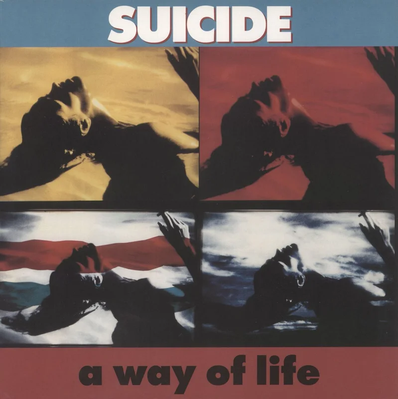 Suicide A Way Of Life - Blue Transparent UK Vinyl LP