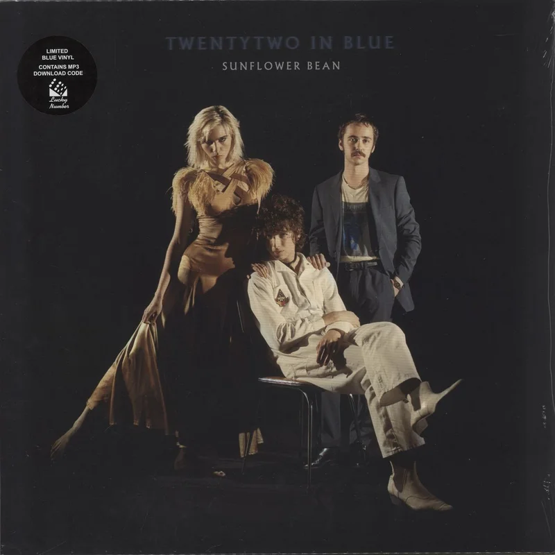 Sunflower Bean Twentytwo In Blue - Blue Vinyl + Autographed Postcard - Sealed UK Vinyl LP