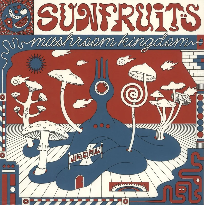 Sunfruits Mushroom Kingdom- Blue Vinyl Australian 12" vinyl