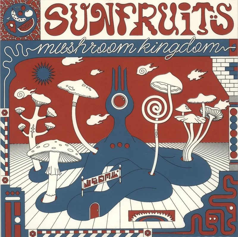 Sunfruits Mushroom Kingdom - Red Vinyl French 12" vinyl