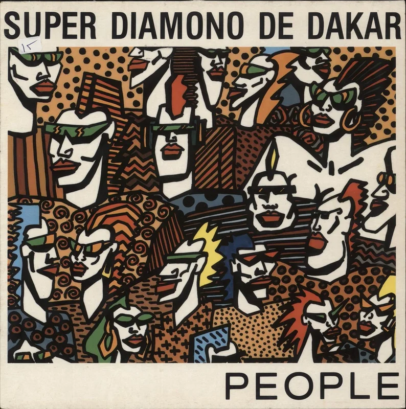 Super Diamond De Dakar People French Vinyl LP