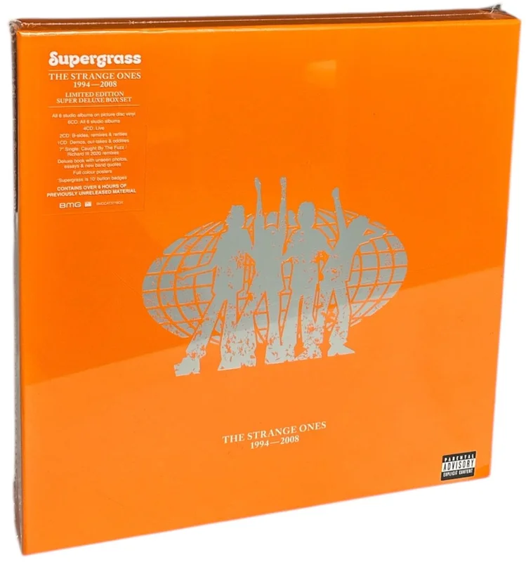 Supergrass The Strange Ones 1994-2008 - Sealed UK Cd album box set