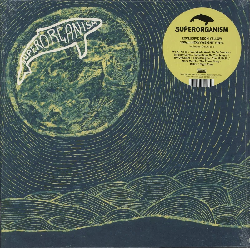 Superorganism Superorganism - 180gm Neon Yellow Vinyl - Sealed UK Vinyl LP