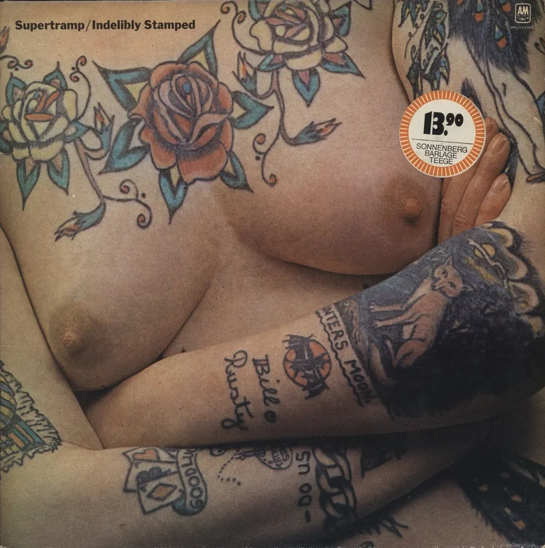 Supertramp Indelibly Stamped Dutch Vinyl LP