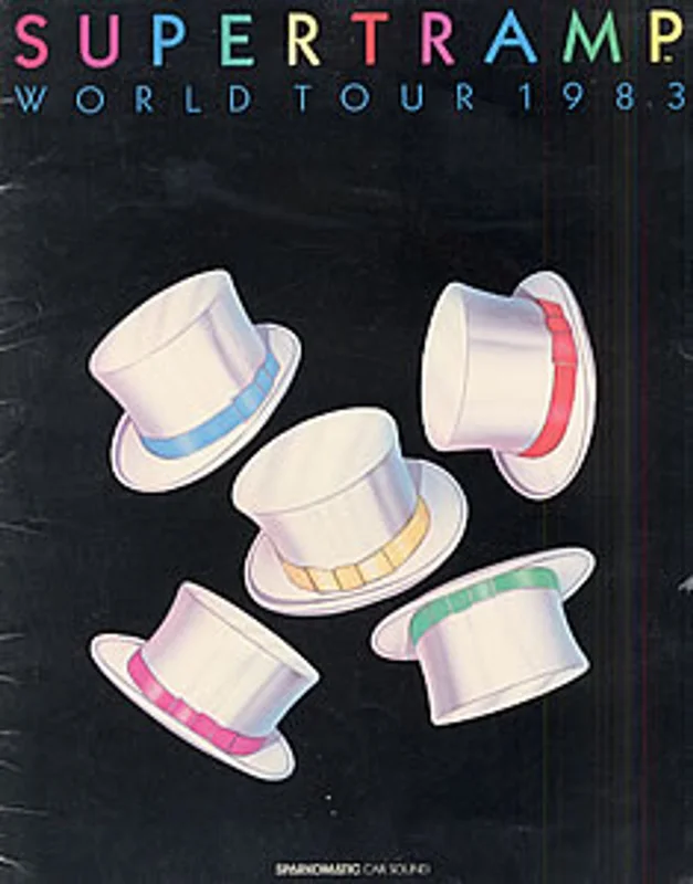 Supertramp World Tour 1983 UK Tour programme