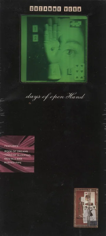 Suzanne Vega Days Of Open Hand - Longbox US CD album