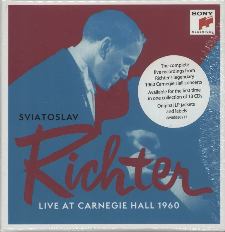 Sviatoslav Richter Live At Carnegie Hall 1960 - Sealed UK Cd album box set