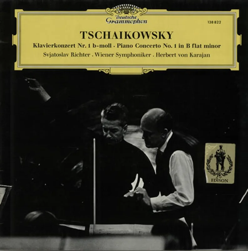 Sviatoslav Richter Tchaikovsky: Piano Concerto No. 1 in B Flat Minor - 4th German Vinyl LP