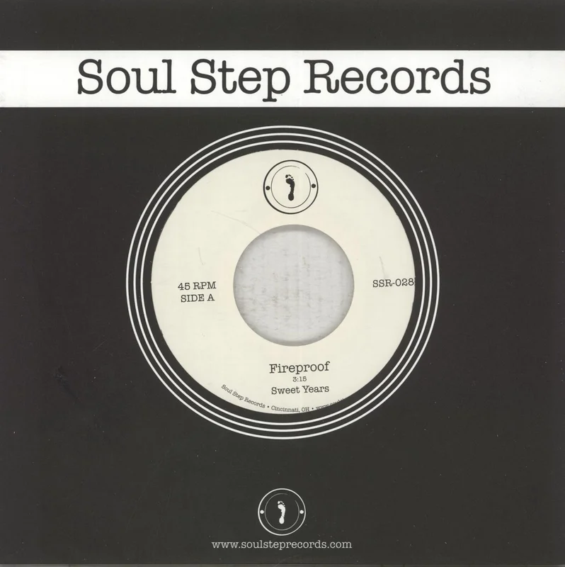 Sweet Years Fireproof - Coke Bottle Clear Vinyl US 7" vinyl