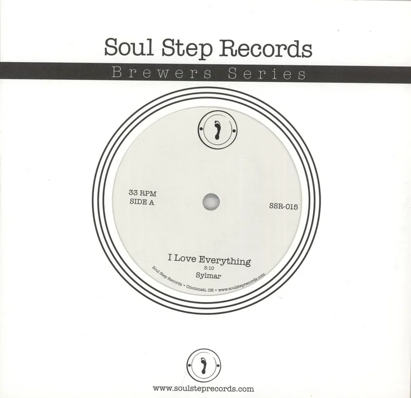Sylmar I Love Everything - Blue Vinyl US 7" vinyl