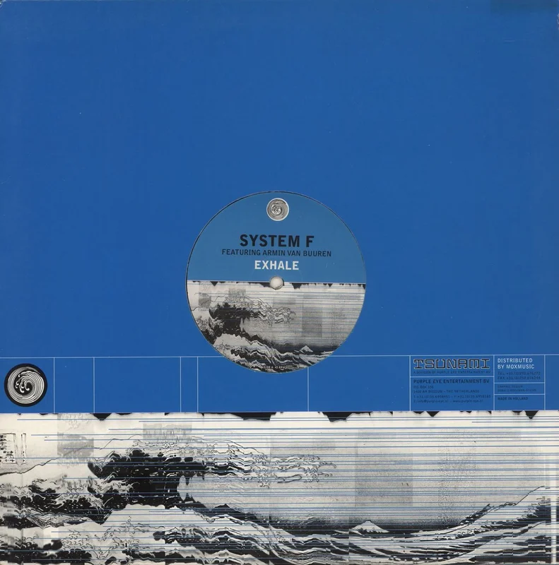 System F Exhale Dutch Promo 12" vinyl