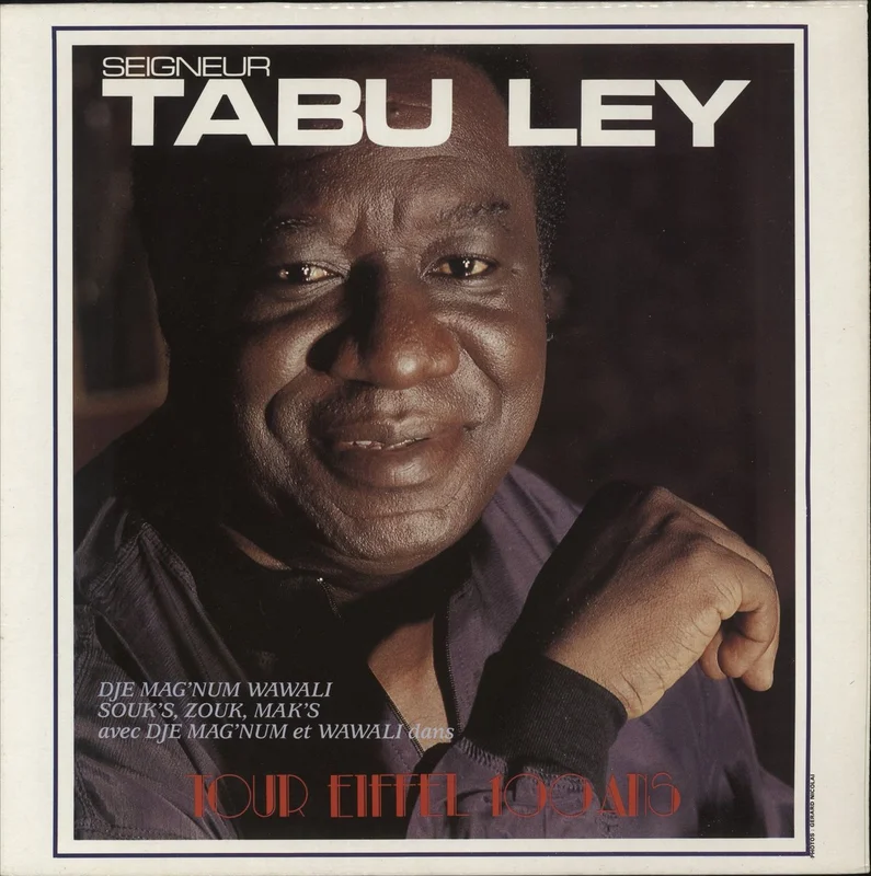 Tabu Ley Tour Eiffel 100 Ans French Vinyl LP